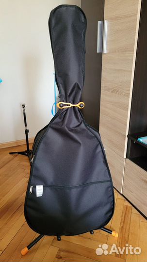 Акустическая гитара Yamaha FG800 N+ стойка, чехол