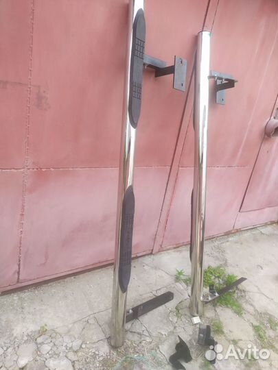 Kia sorento пороги труба хром,ступенка с2009+2020г