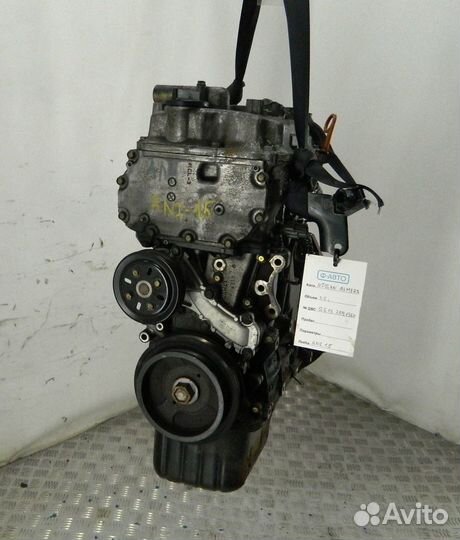 Контрактный двс Nissan Almera N16 1,5QG15DE*