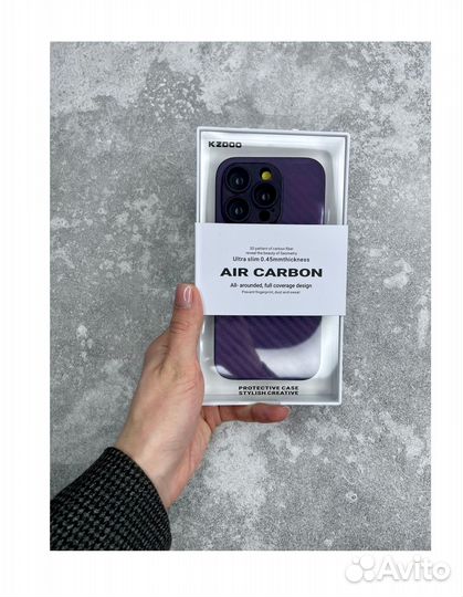 Чехол K-DOO Air Carbon для iPhone Новый