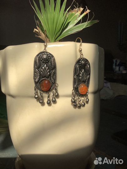 Серьги этнические винтаж