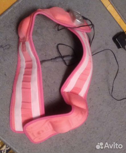 Воздушный массажный пояс для похудания с нагревате