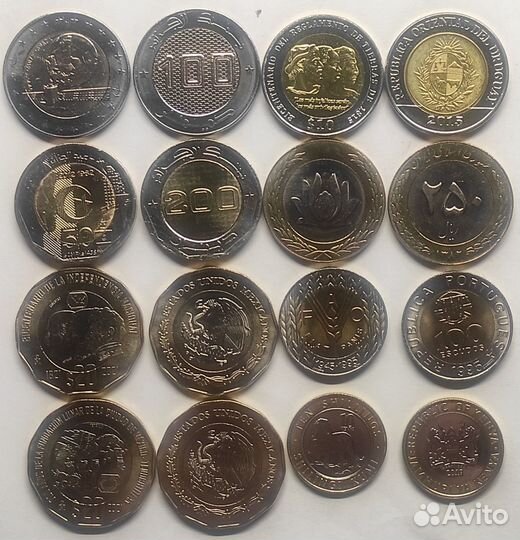 Монеты мира (иностранные монеты)