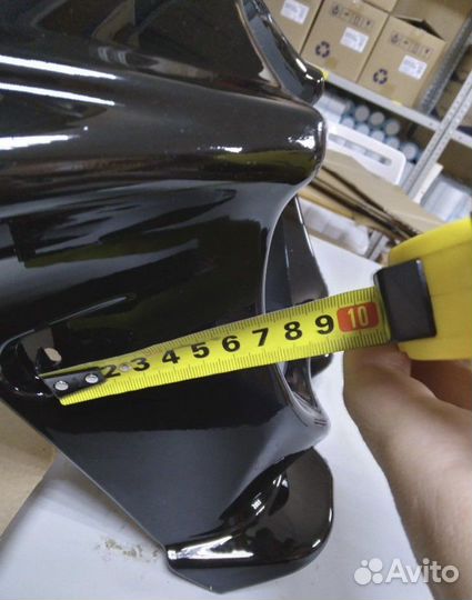 Обтекатель с ветр.стеклом honda CB400 черный