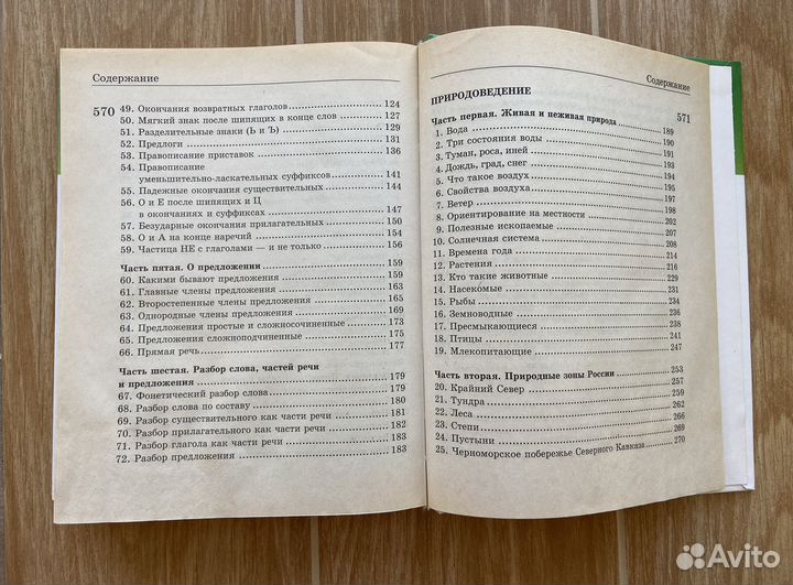 Справочник школьника для начальных классов