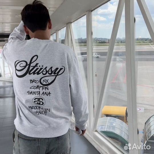 Свитшот Stussy оригинал