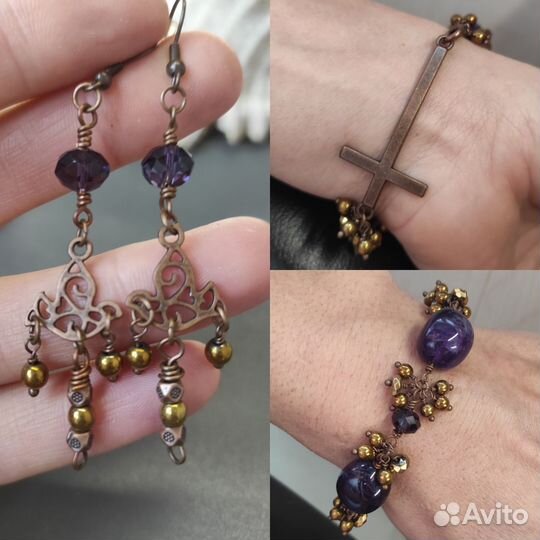 Украшения из натуральных камней