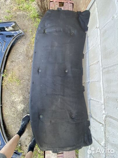 Шумоизоляция капота range rover l322