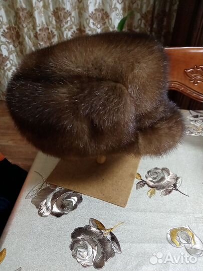 Меховая мужская кепка