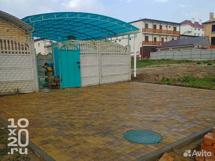 Тротуарная плитка, бордюры с завода