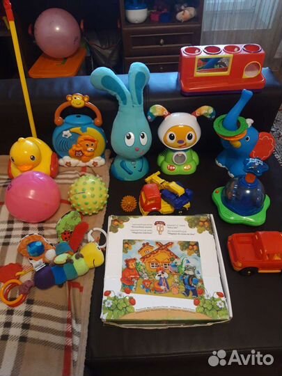 Игрушки детские развивающие пакетом