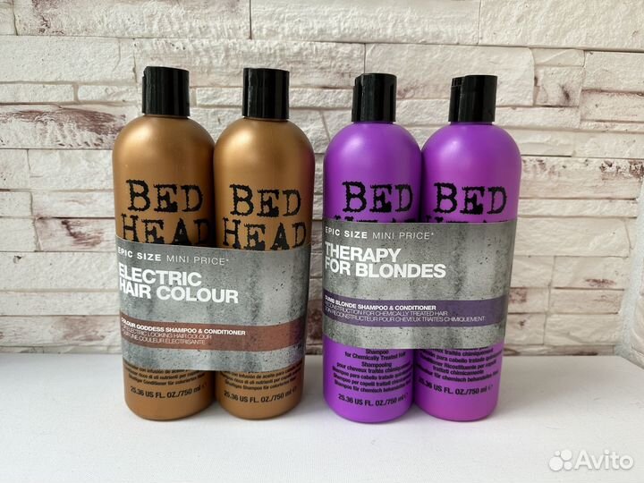 Tigi bed head шампунь+бальзам