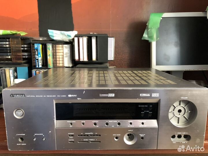 Yamaha RX-V450 корпус на запчасти мастеру