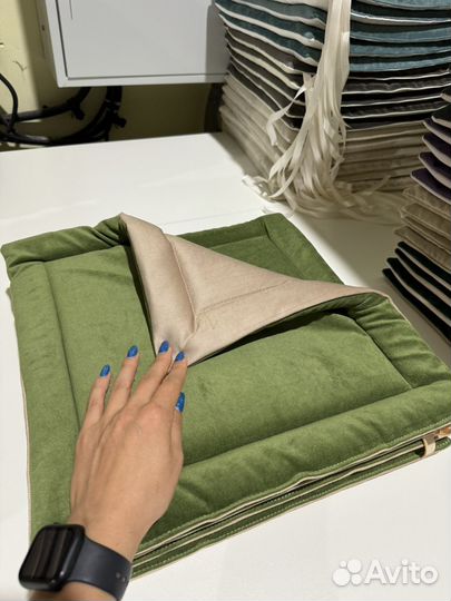 Сидушки на стулья сочных цветов