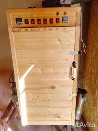 Коптильня горячего и холодного копчения бу