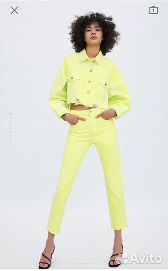 Джинсы zara h&m