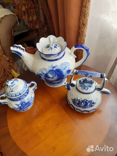 Посуда гжель