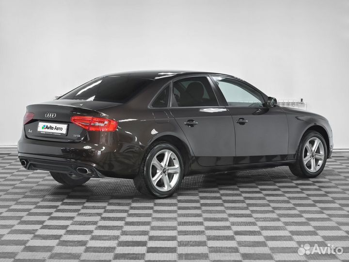 Audi A4 1.8 CVT, 2013, 136 000 км