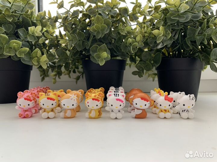 Hello kitty фигурки Kinder Surprise