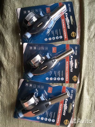 Горелки, плитки газовые новые с пьезоподжигом