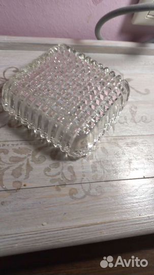 Пепельницы хрустальная СССР