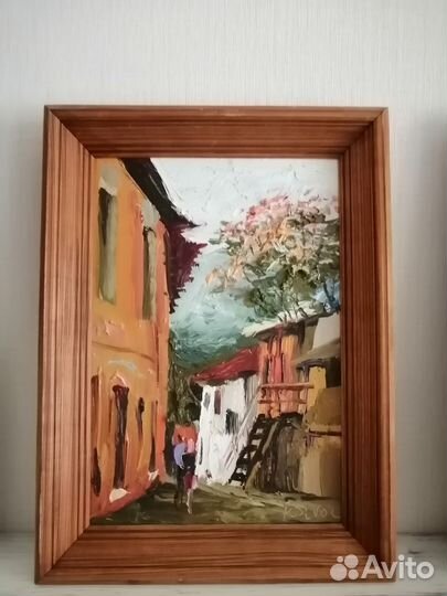 Картины.Масло. Улочки старой Ялты