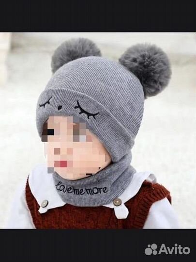 Шапки детские для мальчиков и девочек