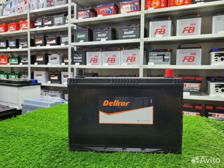 Аккумулятор delkor 90 Ah о.п. 750A