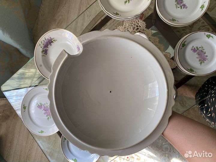 Сервиз Дулево сирень обеденный