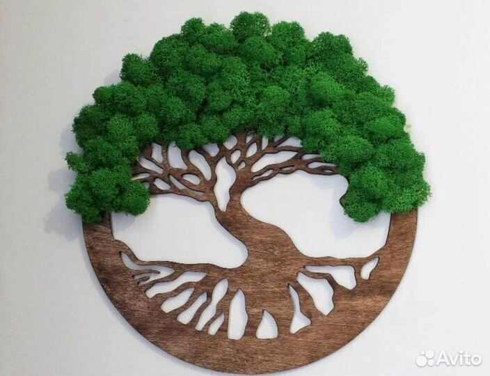 Картины из мха (фитопанели)