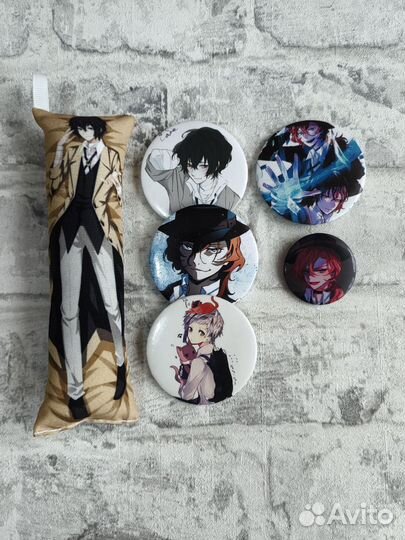 Аниме (дакимакуры, значки)