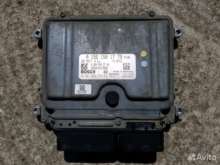 Блок управления двигателем Mercedes W164 W211 W219