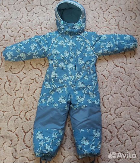 Зимний комбинезон для девочки 104