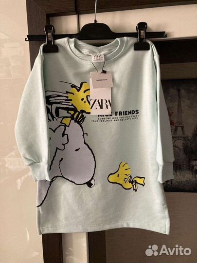 Платье туника на девочку Zara