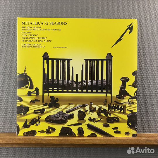 Цветной винил Metallica «72 Seasons»