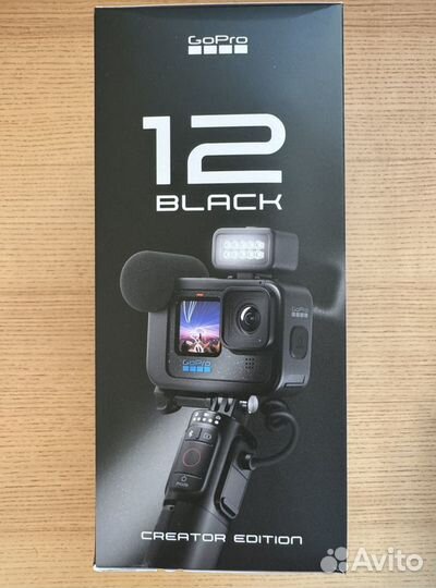 Gopro hero 12 black creator edition новая камера