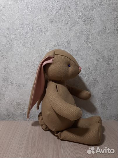 Игрушка Зайка ручной работы(Текстильные игрушки)