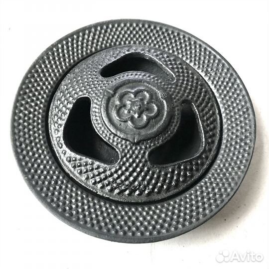 Чугун СССР Редкая Пепельн нло С Крышкой Куса Касли