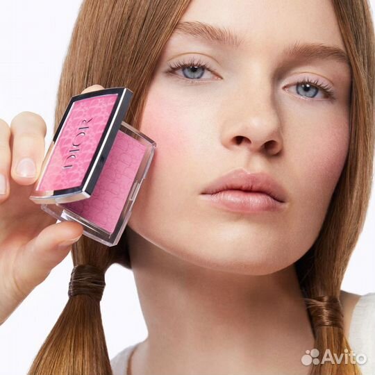 Dior Rosy Glow, румяна 001, 012