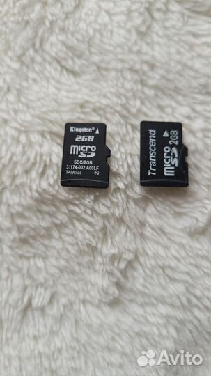 Карта памяти MicroSD 2 Гб