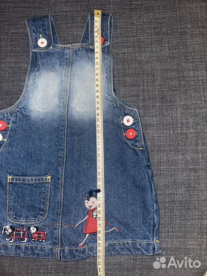 Джинсовый сарафан