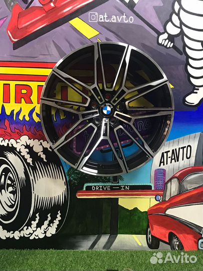 Диски литые R20 BMW 6 новые разноширокие