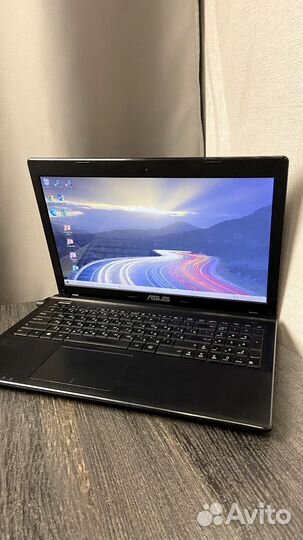 Ноутбук asus 15.6/ram 4gb/SSD новый/офис дом