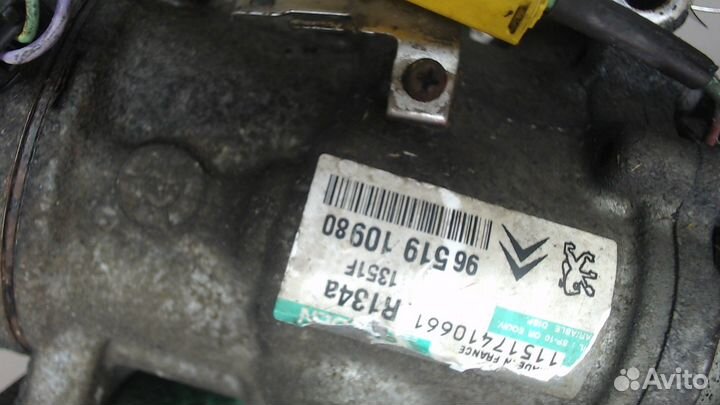 Компрессор кондиционера Peugeot 307, 2007