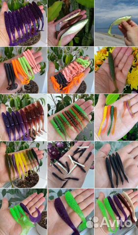 Силиконовые приманки. Изготовление