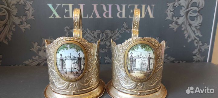 Подстаканники СССР винтаж