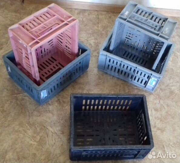 Пластиковые ящики прочные для овощей и фруктов