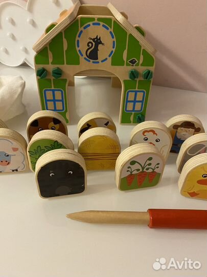 Набор деревянных игрушек