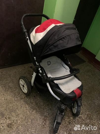 Коляска 2 в 1 эко кожа