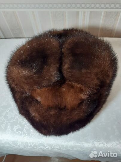 Шапка женская норковая обманка 56-57